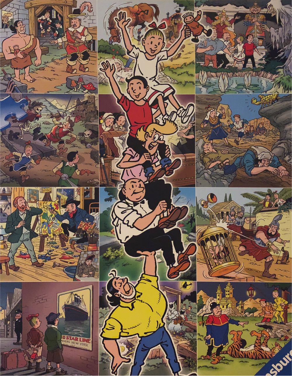 The Adventures of Bob and Bobette - Ravensburger puzzle collectible [Barcode 4005556195749] - Main Image 2