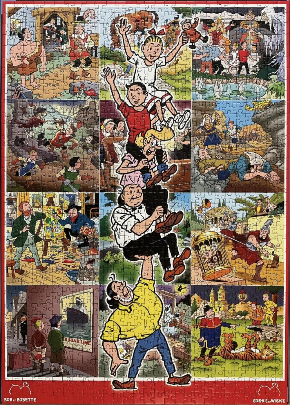 The Adventures of Bob and Bobette - Ravensburger puzzle collectible [Barcode 4005556195749] - Main Image 3