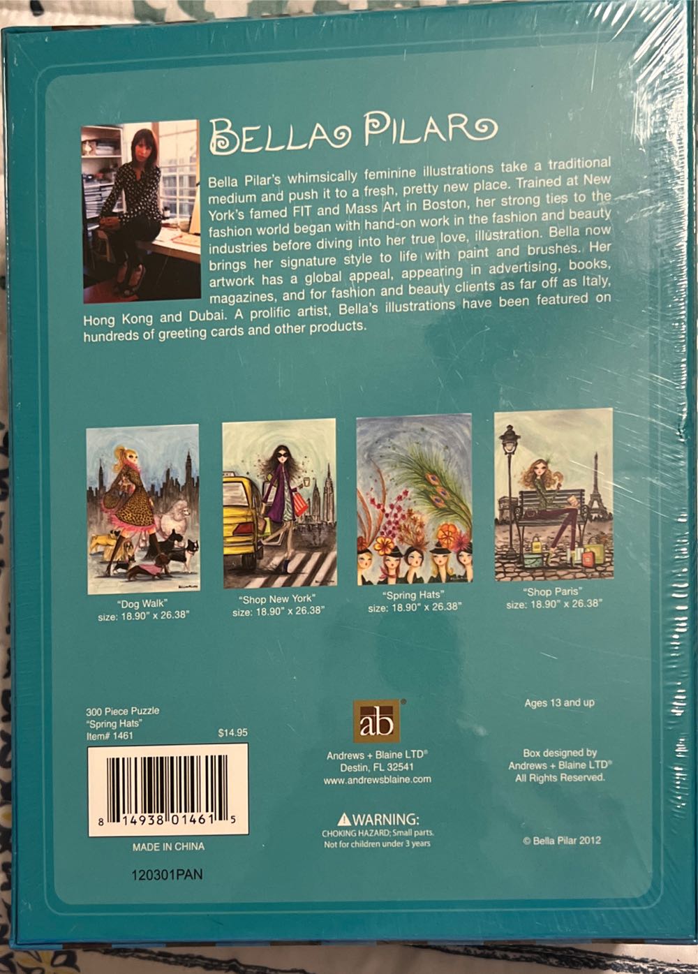 Bella Pilar - Spring Hats - Andrew + Blaine puzzle collectible - Main Image 2