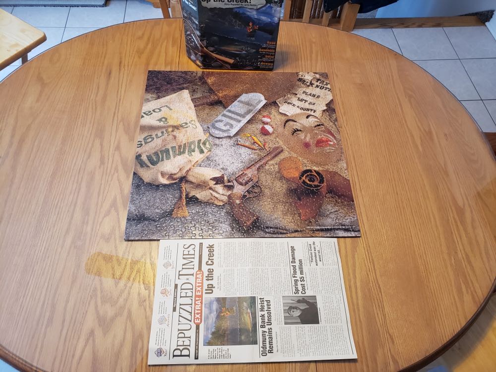 Up The Creek - Bepuzzled puzzle collectible - Main Image 2