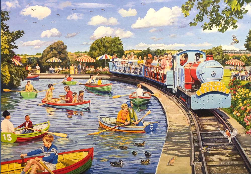 Boating Lake, The - Gibsons puzzle collectible [Barcode 5012269063615] - Main Image 2