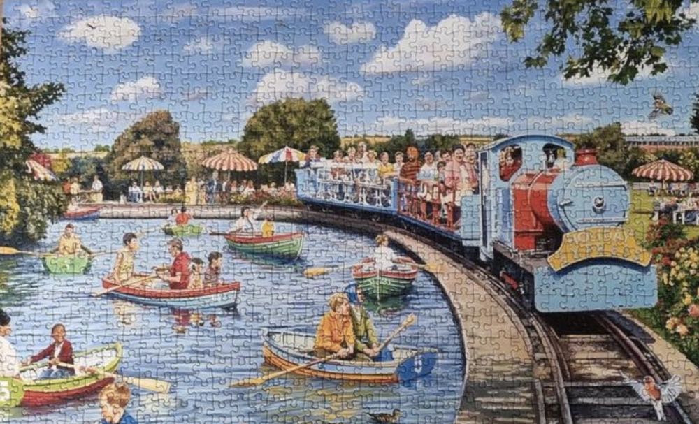 Boating Lake, The - Gibsons puzzle collectible [Barcode 5012269063615] - Main Image 3