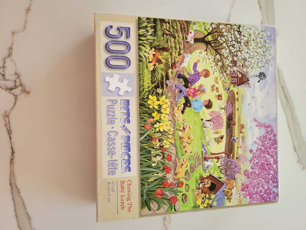 Chasing The Lamb - Bits & Pieces puzzle collectible - Main Image 4