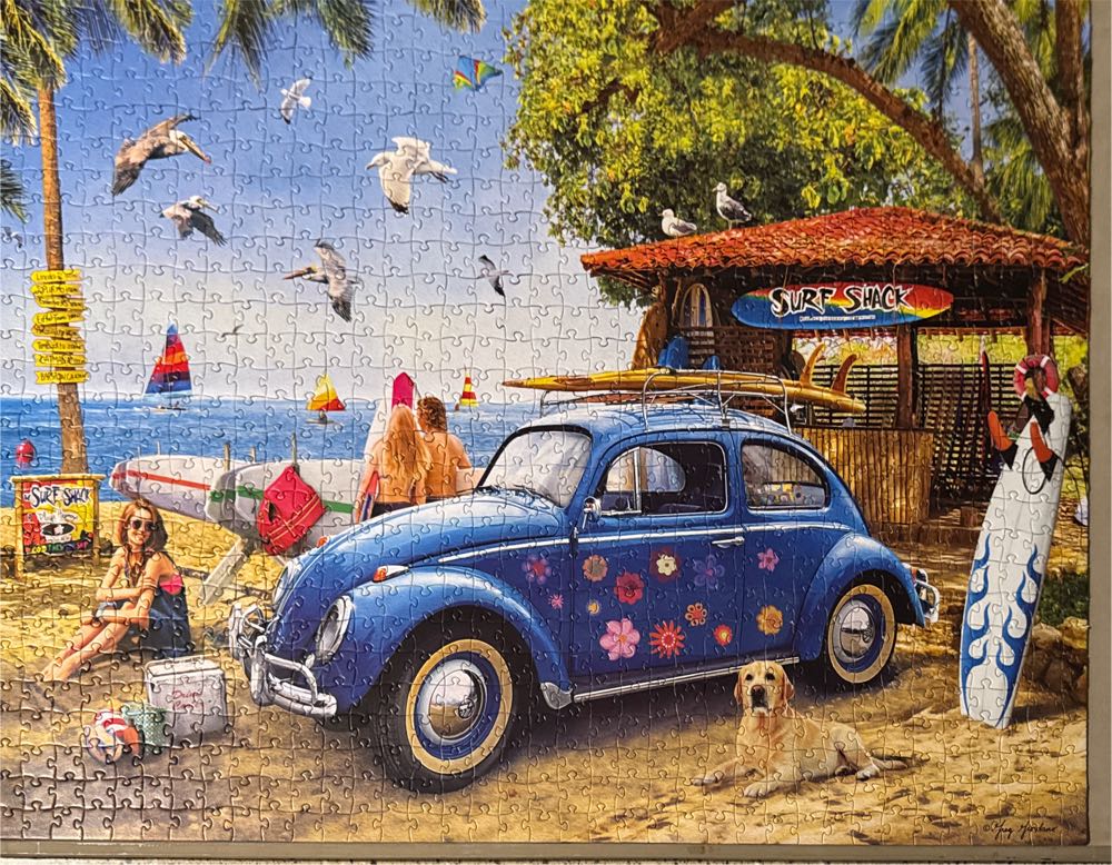  Surf Shack - Eurographics puzzle collectible [Barcode 628136656832] - Main Image 2