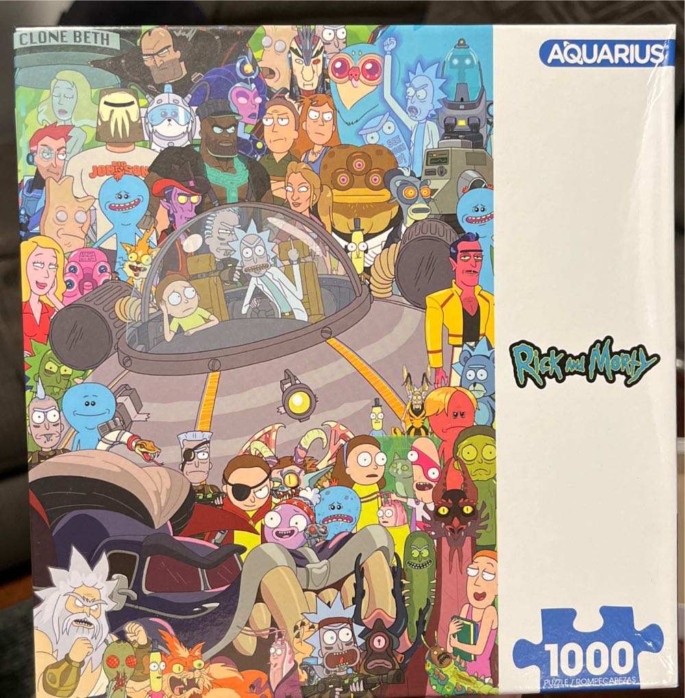 Aquarius: Rick And Morty - Aquarius puzzle collectible [Barcode 840391166530] - Main Image 2