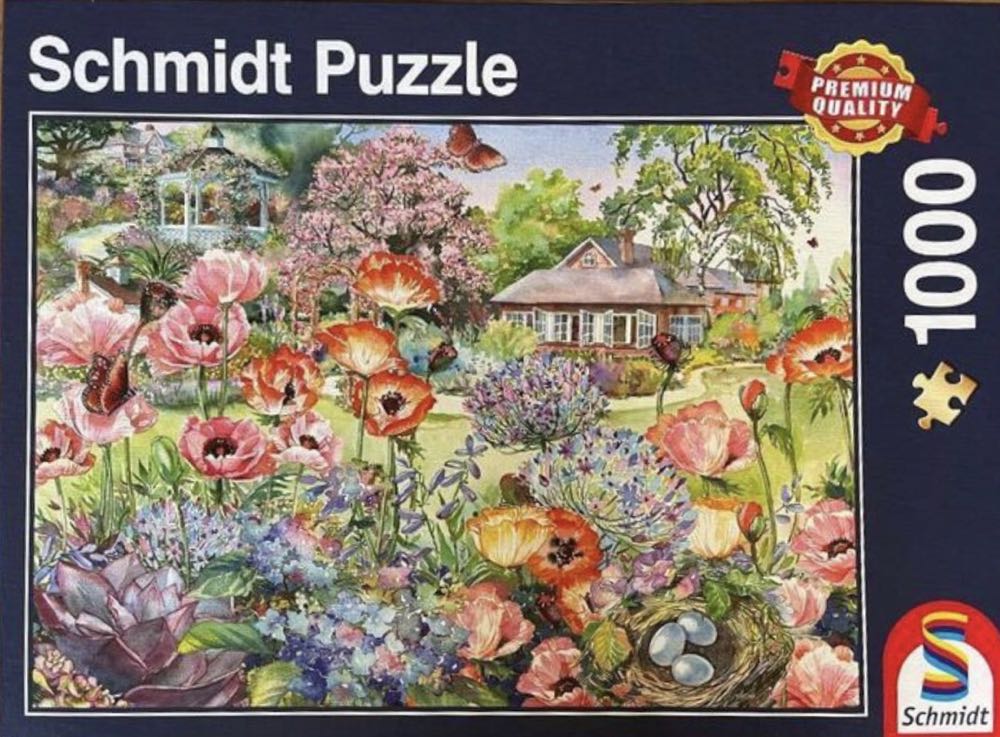 Blooming Garden - Schmidt Puzzle puzzle collectible [Barcode 4001504589752] - Main Image 4