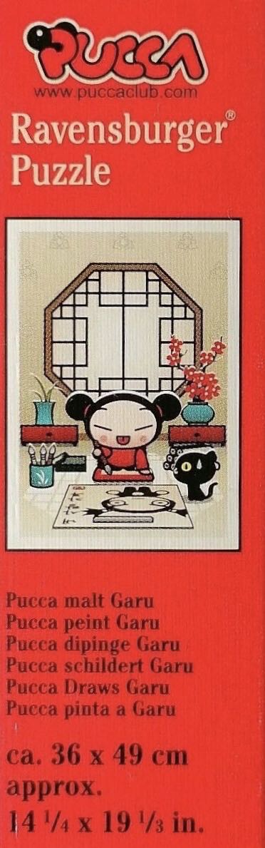 Pucca Draws Garu - Ravensburger puzzle collectible [Barcode 4005556131396] - Main Image 3