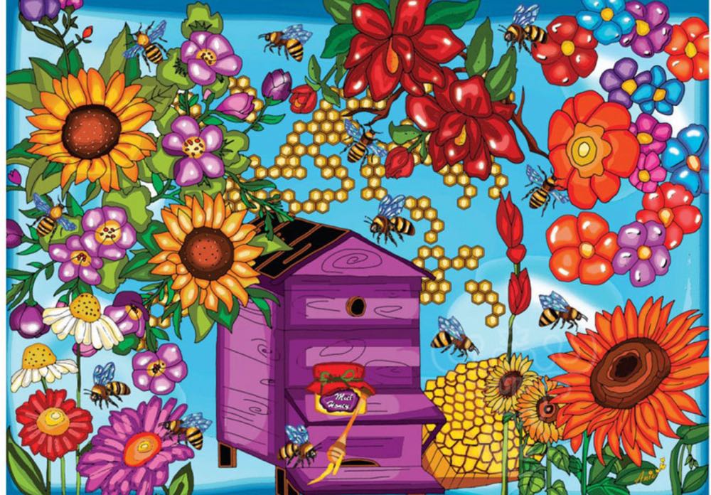 To Bee Or Not To Bee - Jacarou Puzzles puzzle collectible [Barcode 731093611056] - Main Image 2