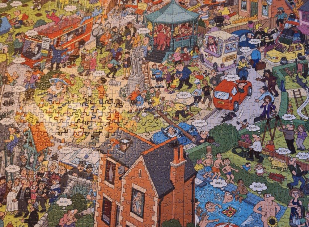 Oops! Streetlife - Gibsons puzzle collectible [Barcode 5012269070606] - Main Image 3