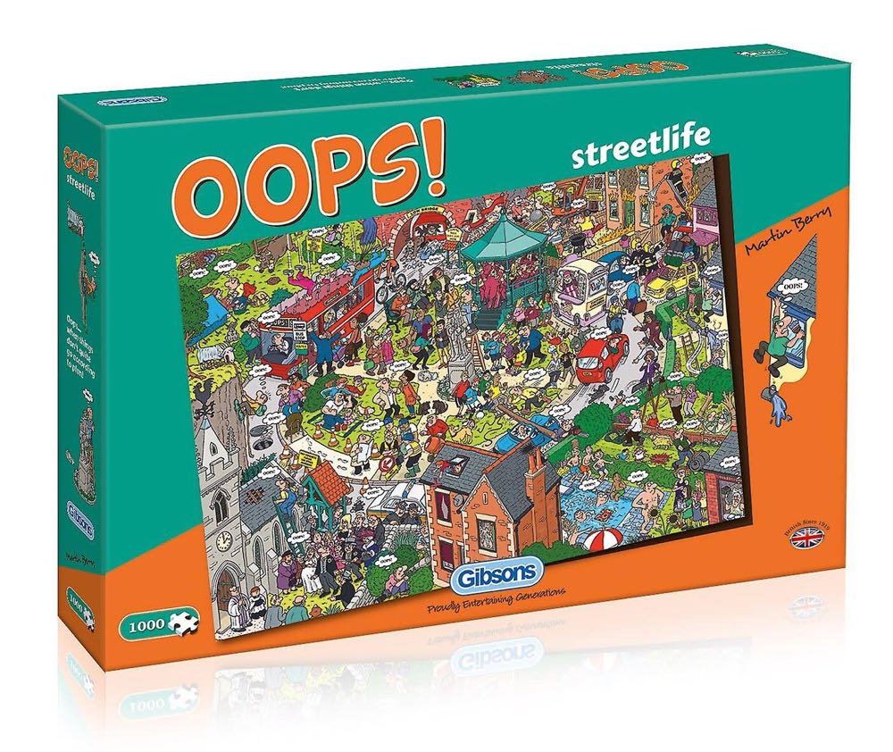 Oops! Streetlife - Gibsons puzzle collectible [Barcode 5012269070606] - Main Image 4