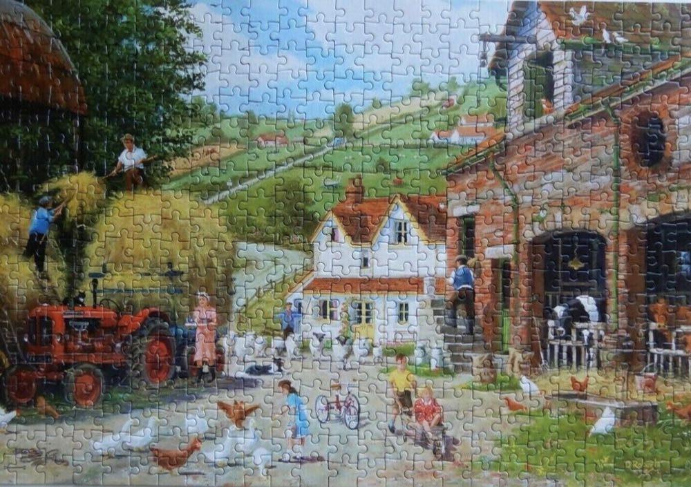 Tea at the Farm - Gibsons puzzle collectible [Barcode 5012269030600] - Main Image 3