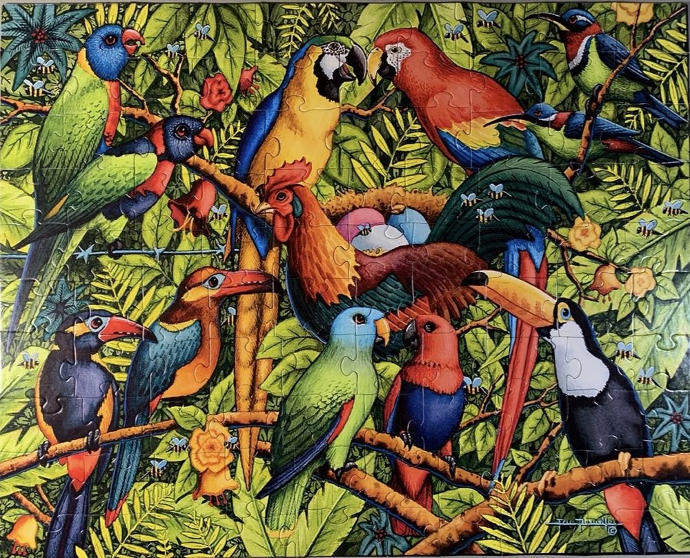 *Birds Of A Feather - Dowdle puzzle collectible [Barcode 671095050043] - Main Image 2