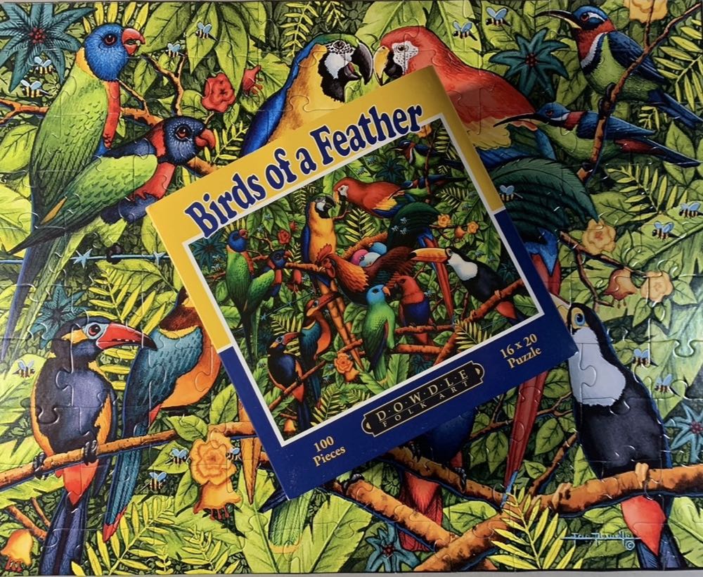 *Birds Of A Feather - Dowdle puzzle collectible [Barcode 671095050043] - Main Image 3