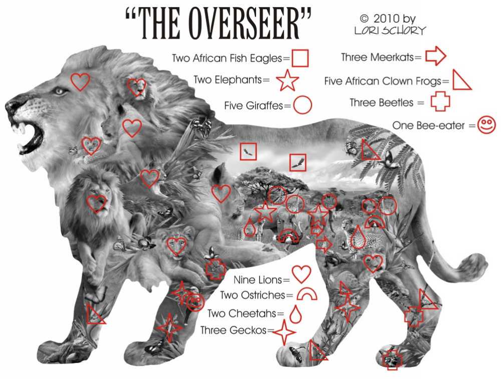 The Overseer - SunsOut 🇺🇸 puzzle collectible [Barcode 796780954847] - Main Image 2