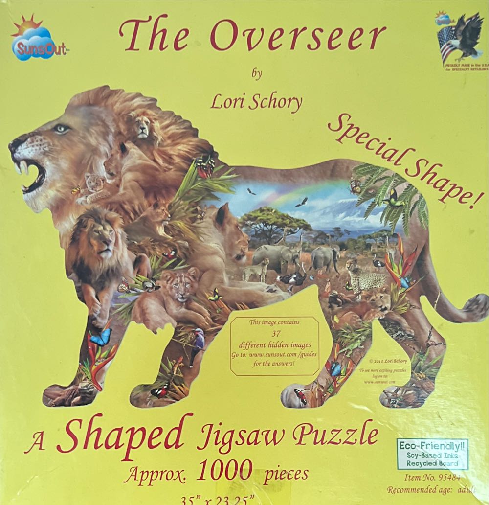 The Overseer - SunsOut 🇺🇸 puzzle collectible [Barcode 796780954847] - Main Image 4