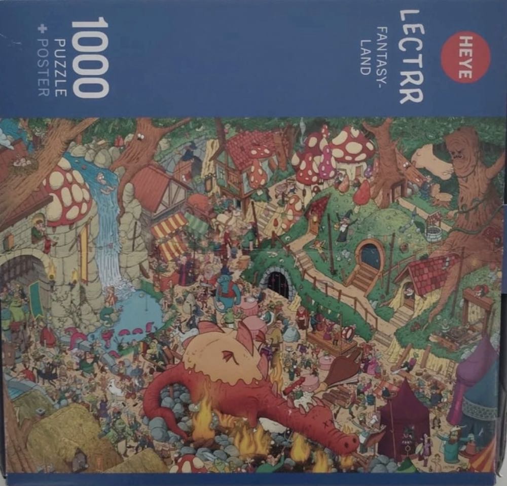 Fantasyland 🟦 - Heye Puzzle puzzle collectible [Barcode 4001689300210] - Main Image 4