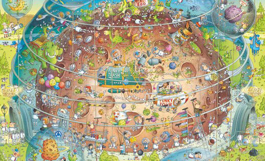 #10 Cosmic Habitat - HEYE puzzle collectible [Barcode 4001689300135] - Main Image 2