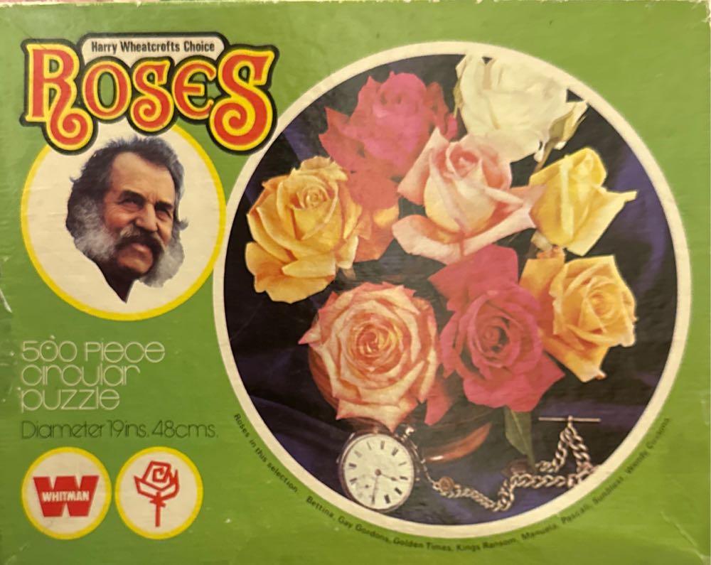 Roses - Whitman puzzle collectible - Main Image 1