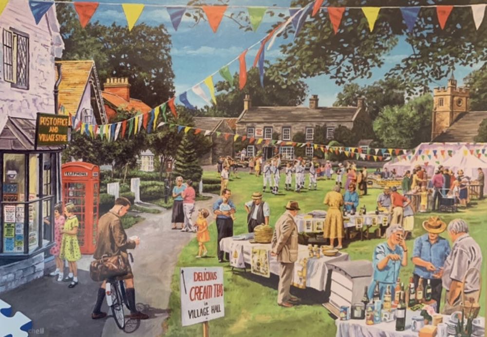 The Village Fete - Gibsons puzzle collectible [Barcode 5012269027037] - Main Image 3
