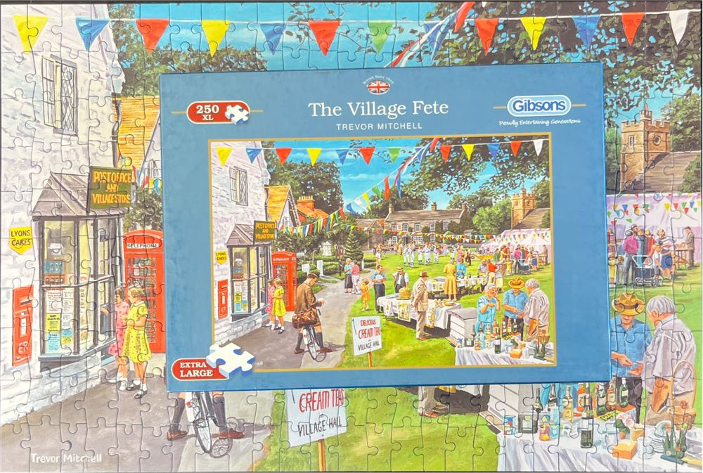 The Village Fete - Gibsons puzzle collectible [Barcode 5012269027037] - Main Image 4