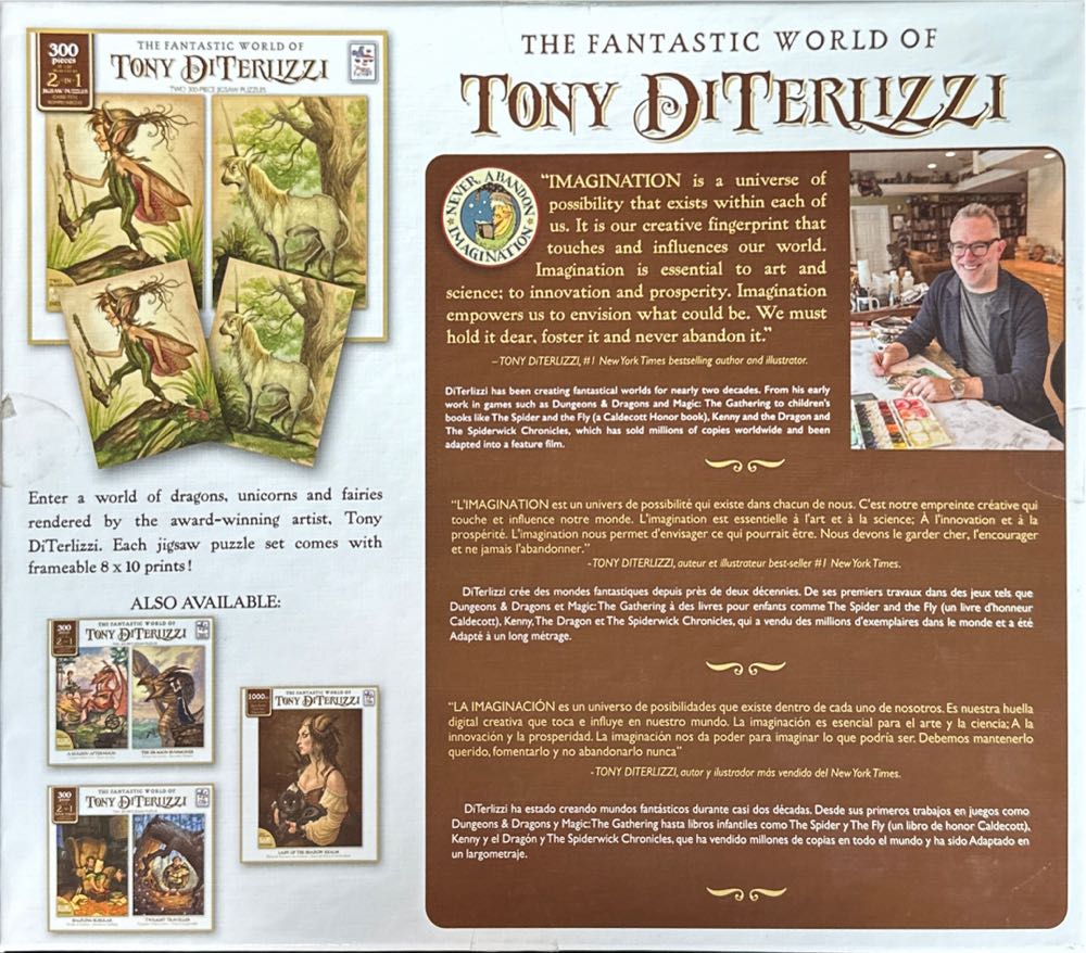 Woodland Unicorn - The Jigsaw Puzzle Factory puzzle collectible [Barcode 788958777020] - Main Image 2