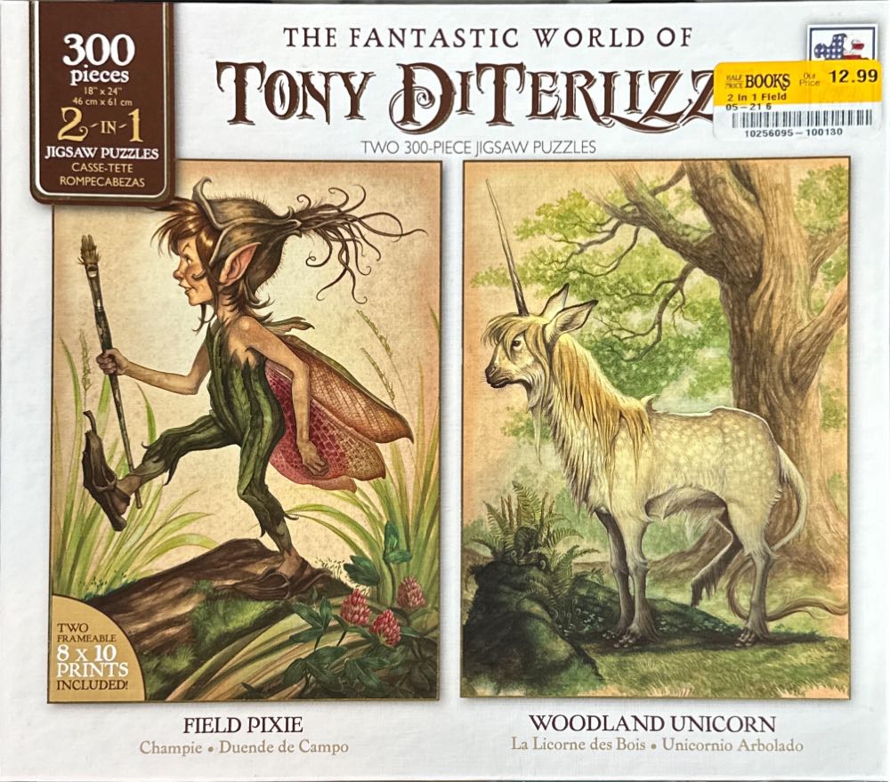 Woodland Unicorn - The Jigsaw Puzzle Factory puzzle collectible [Barcode 788958777020] - Main Image 3