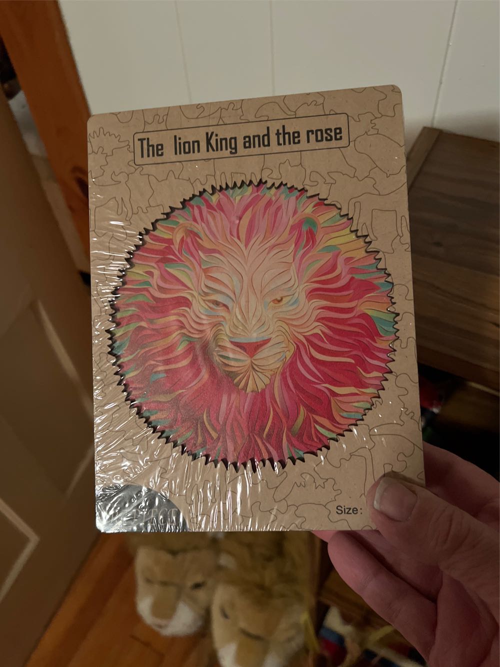 The Lion King And The Rose  puzzle collectible - Main Image 3