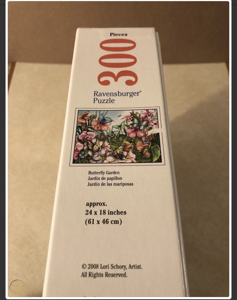 Butterfly Garden (SOLD) - Ravensburger puzzle collectible [Barcode 4005556135219] - Main Image 3