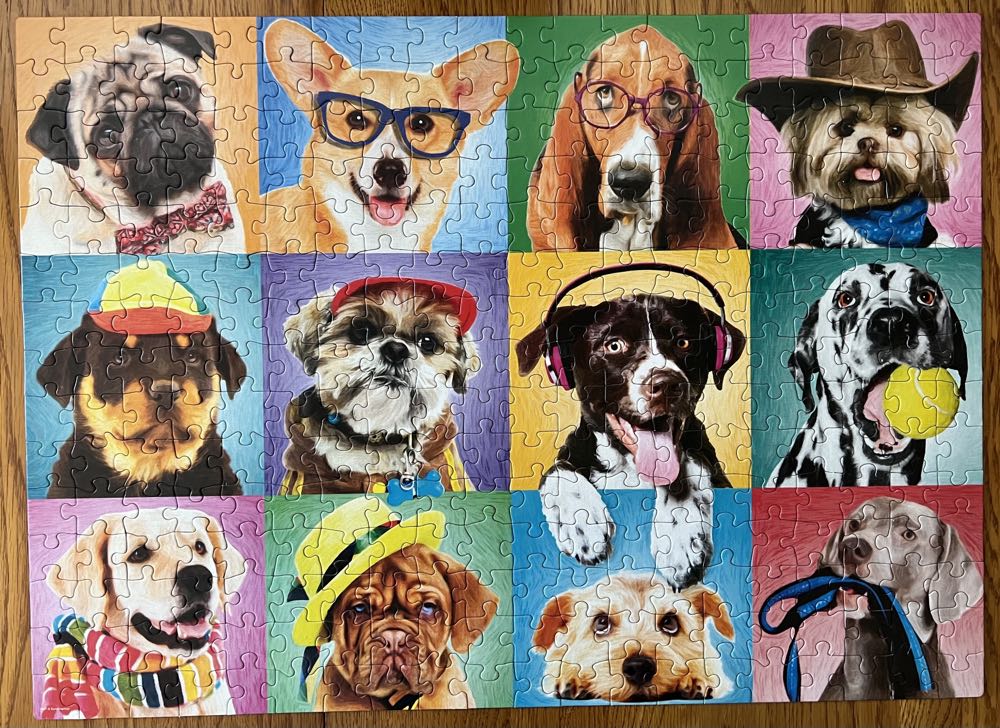 Silly Dogs - Eurographics puzzle collectible [Barcode 628136656078] - Main Image 2