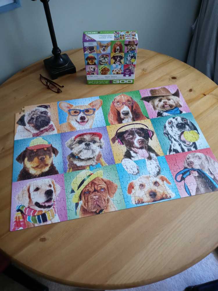 Silly Dogs - Eurographics puzzle collectible [Barcode 628136656078] - Main Image 4
