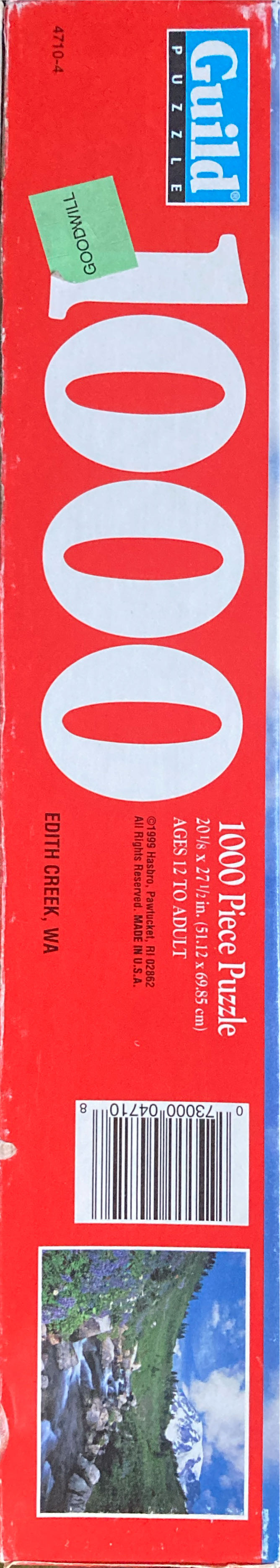 Edith Creek, WA - Guild Puzzle puzzle collectible [Barcode 073000047108] - Main Image 2