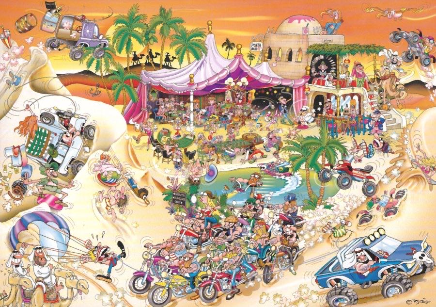 Heaven On Earth / The Oasis - Ravensburger puzzle collectible [Barcode 4005556167982] - Main Image 2