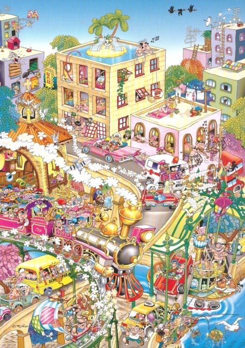 Heaven On Earth / The Oasis - Ravensburger puzzle collectible [Barcode 4005556167982] - Main Image 3