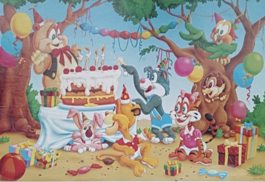 Disneys Animal World / Verjaardag 🟦 - Clementoni puzzle collectible [Barcode 8005125020256] - Main Image 2