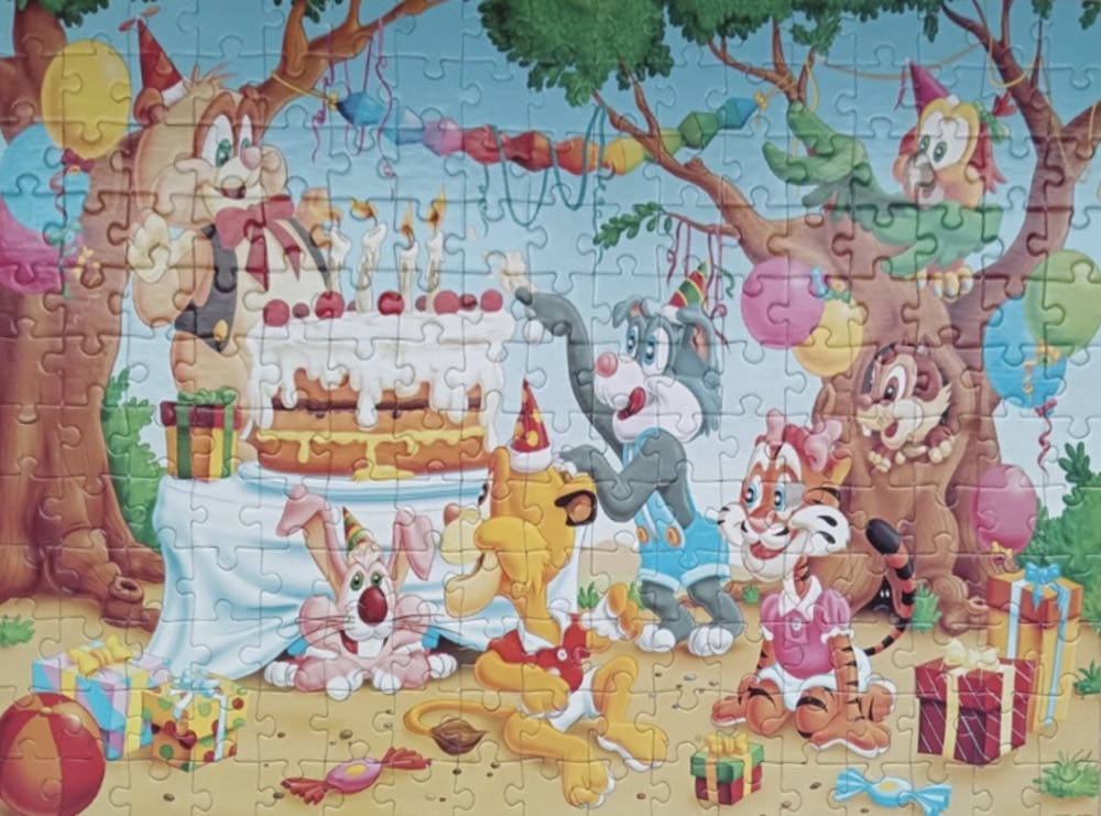 Disneys Animal World / Verjaardag 🟦 - Clementoni puzzle collectible [Barcode 8005125020256] - Main Image 3