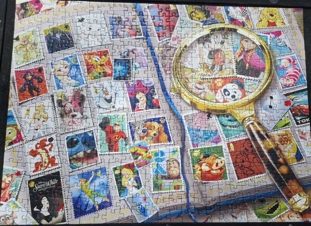 Stamps & Toys 2 X 500 - Ravensburger puzzle collectible [Barcode 4005556805587] - Main Image 2