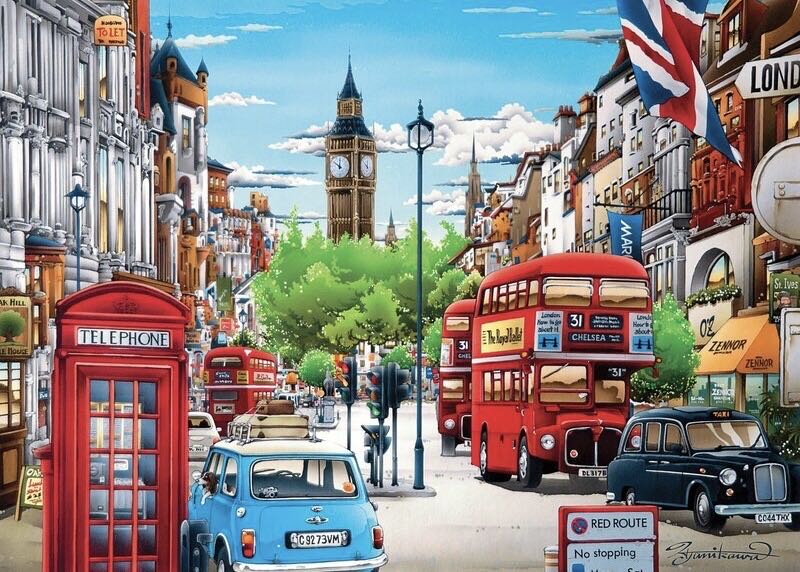 Clementoni London  puzzle collectible [Barcode 0710663683174] - Main Image 2