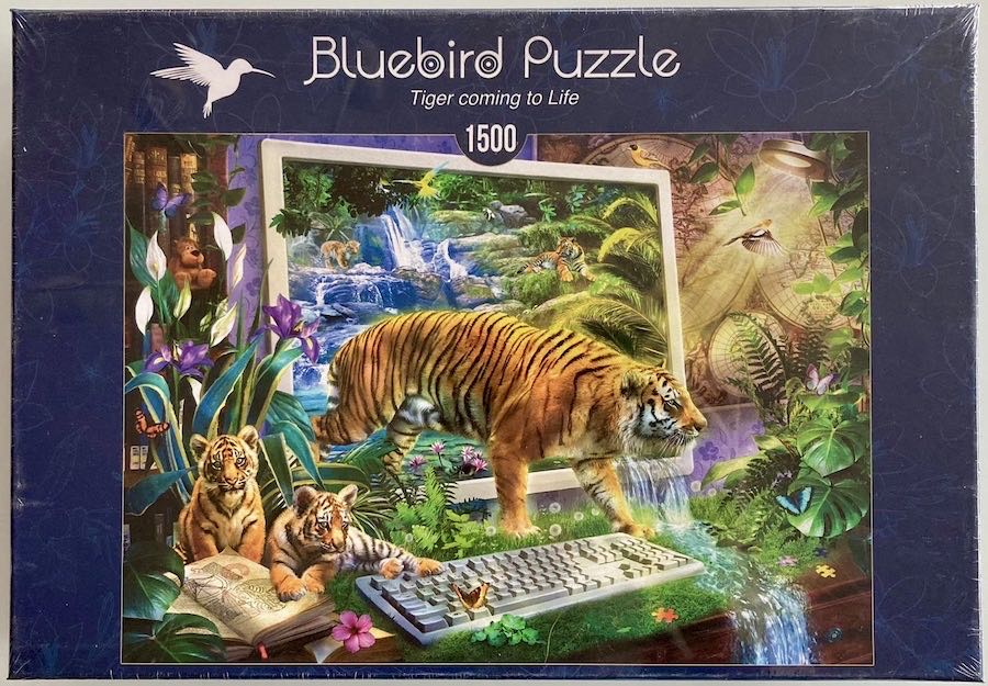 Imaginary Journey Pollinator Playground 500 Piece Puzzle By Badge Bomb
