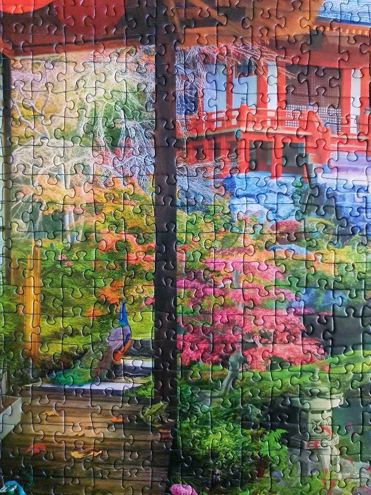 Japanese Garden Teahouse - Ravensburger 🇩🇪 puzzle collectible [Barcode 4005556174973] - Main Image 3