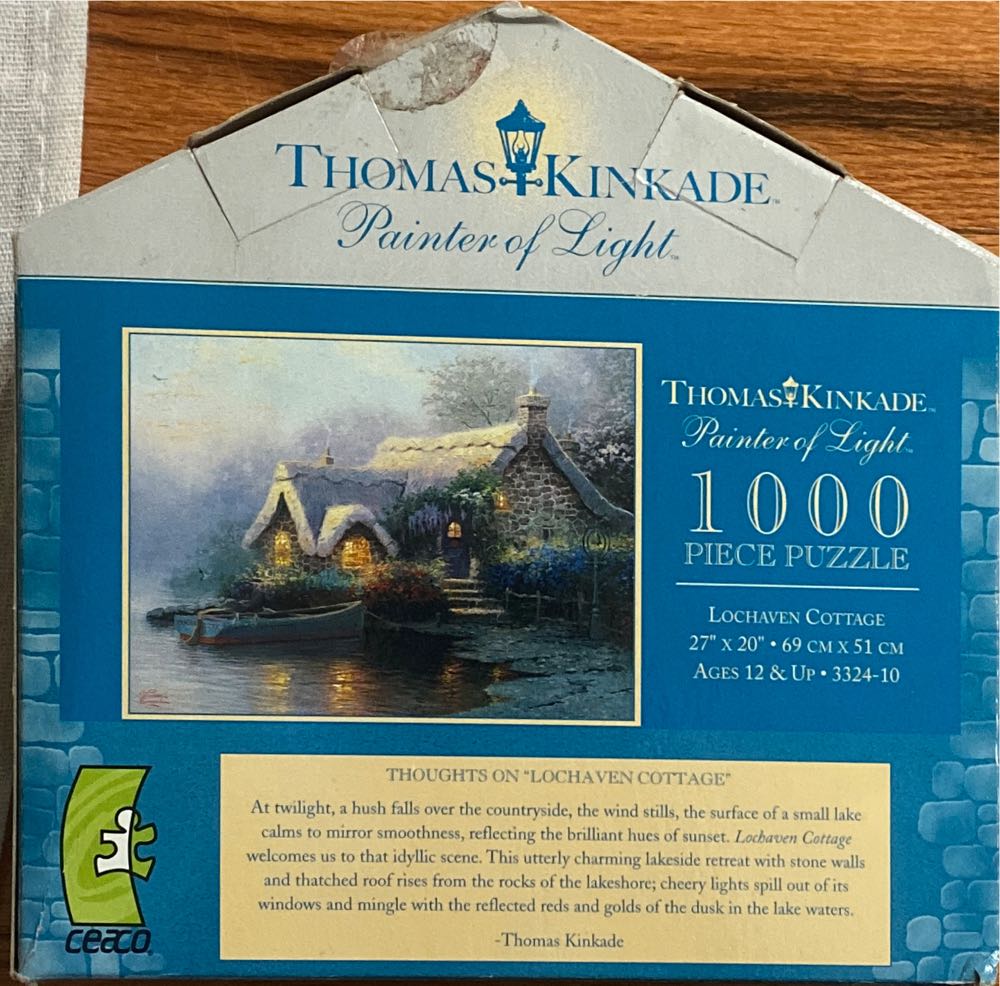 Lochaven Cottage - Ceaco 🇺🇸 puzzle collectible [Barcode 021081033244] - Main Image 2