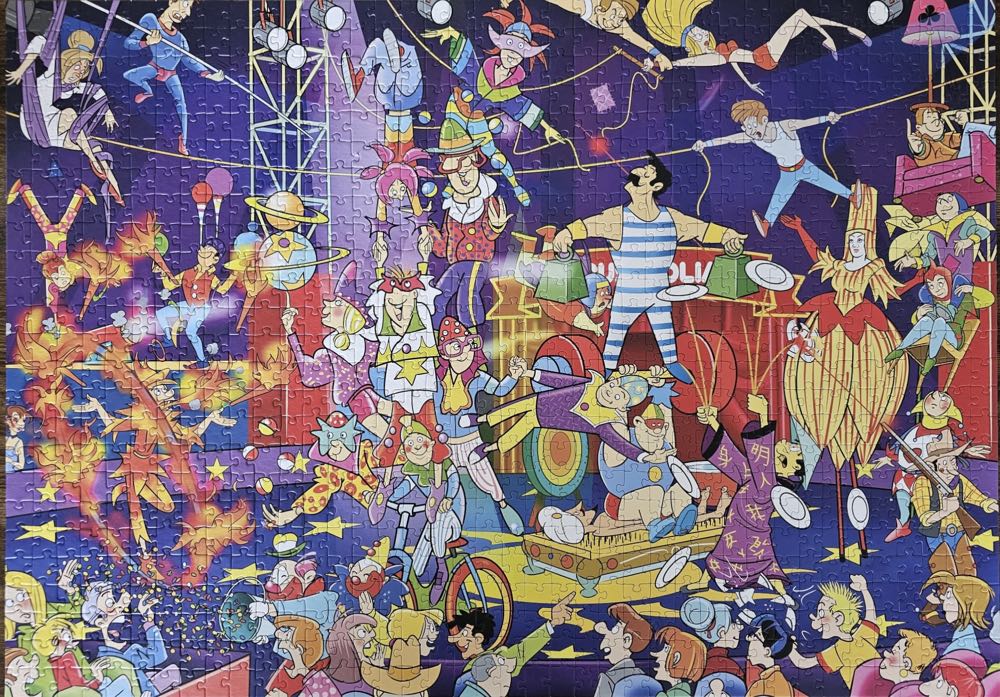 Thats Life - Circus - Goliath That’s life puzzle collectible [Barcode 8720077192461] - Main Image 3