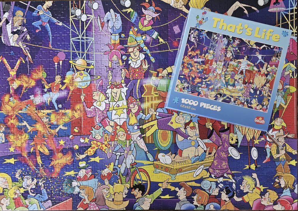 Thats Life - Circus - Goliath That’s life puzzle collectible [Barcode 8720077192461] - Main Image 4