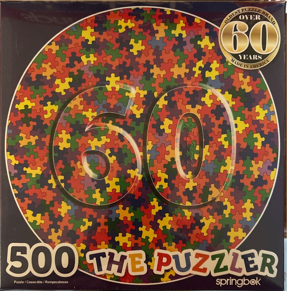 The Puzzler 60th Anniversary 🔵 - Springbok puzzle collectible [Barcode 091683030194] - Main Image 2