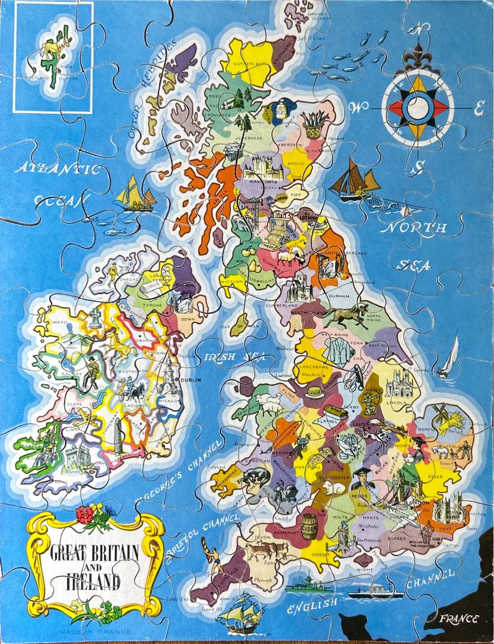 Great Britain and Ireland - Ponda puzzle collectible - Main Image 2