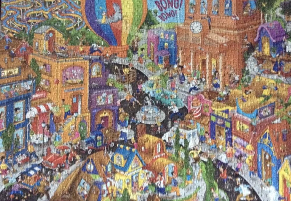 World in a Hurry - Gibsons puzzle collectible [Barcode 5012269070361] - Main Image 3