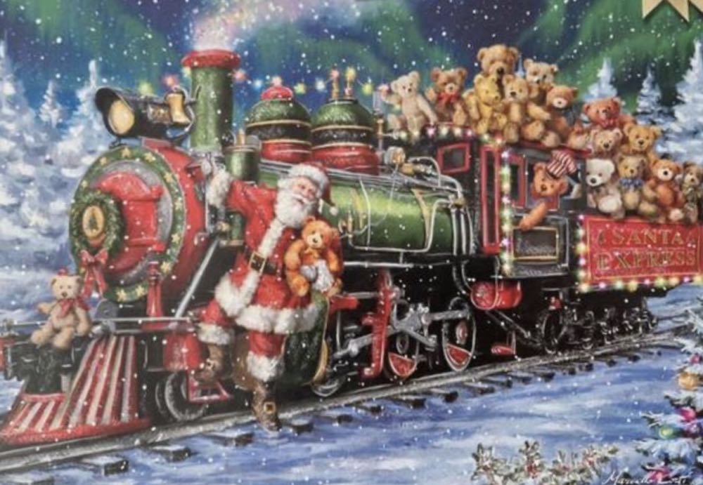 ⬜️Santa’s Polar Express (Verkocht) - King puzzle collectible [Barcode 8710125056814] - Main Image 2