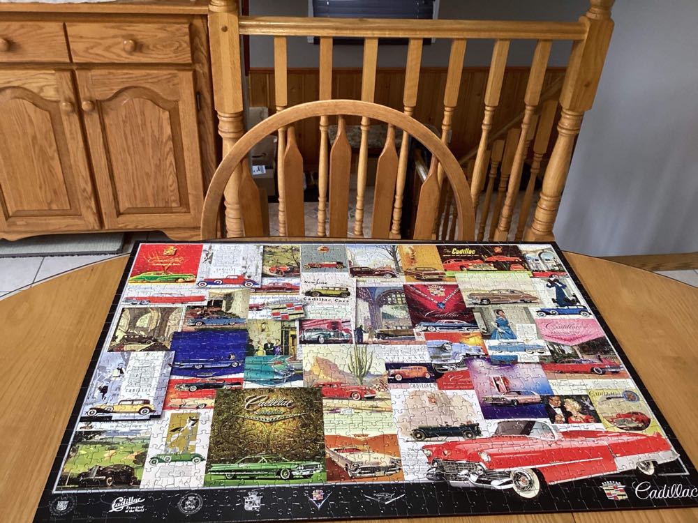 Vintage Car Ads Cadillac - Eurographics puzzle collectible [Barcode 628136607575] - Main Image 3