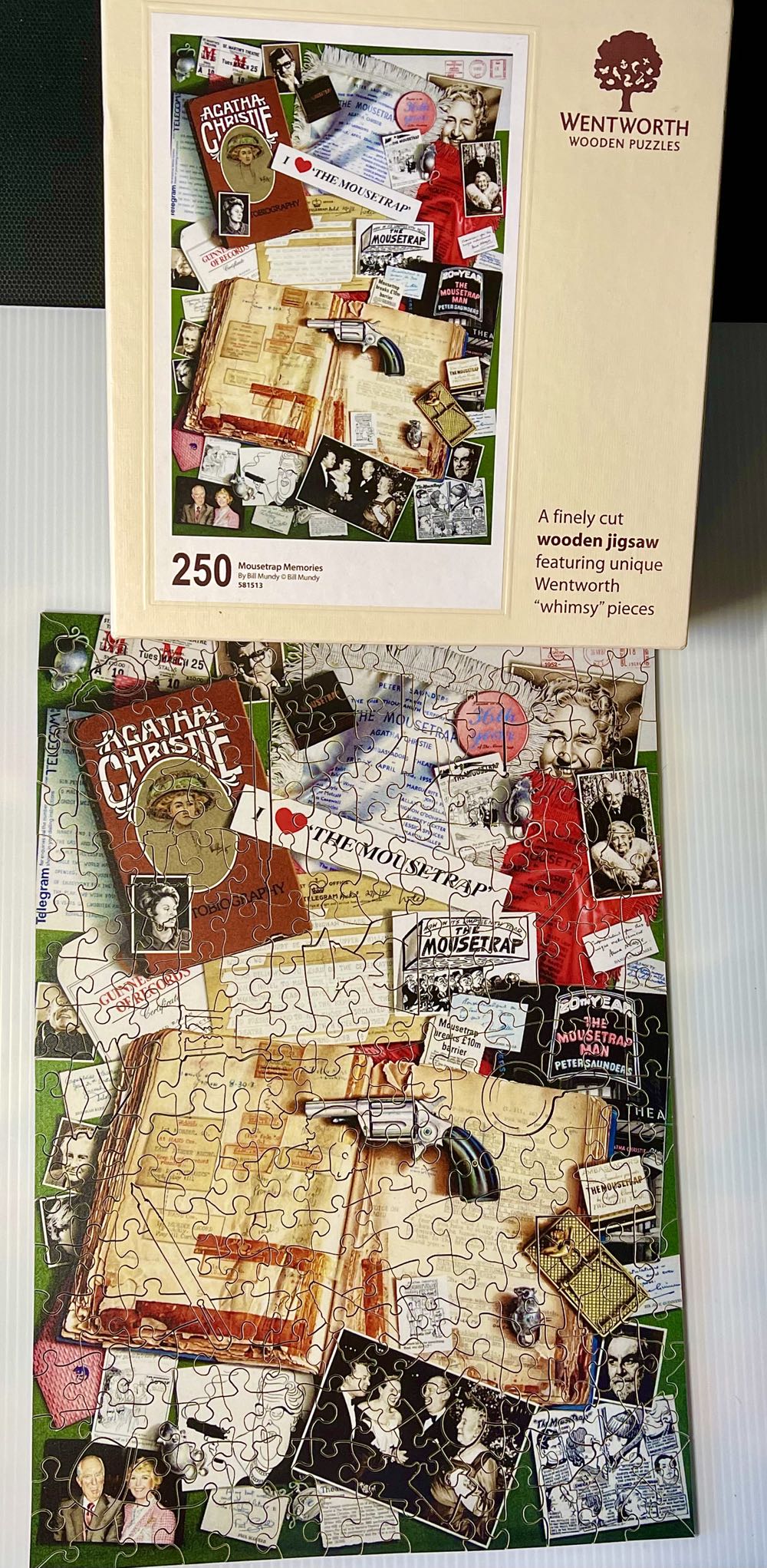 Mousetrap Memories - Wentworth Wooden Puzzles 🇬🇧 puzzle collectible [Barcode 6050265227036] - Main Image 2
