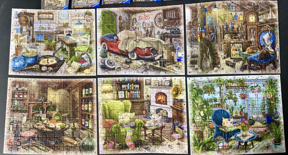 #2 - The Manor - Living Room - Ravensburger 🇩🇪 puzzle collectible [Barcode 4005556168798] - Main Image 4