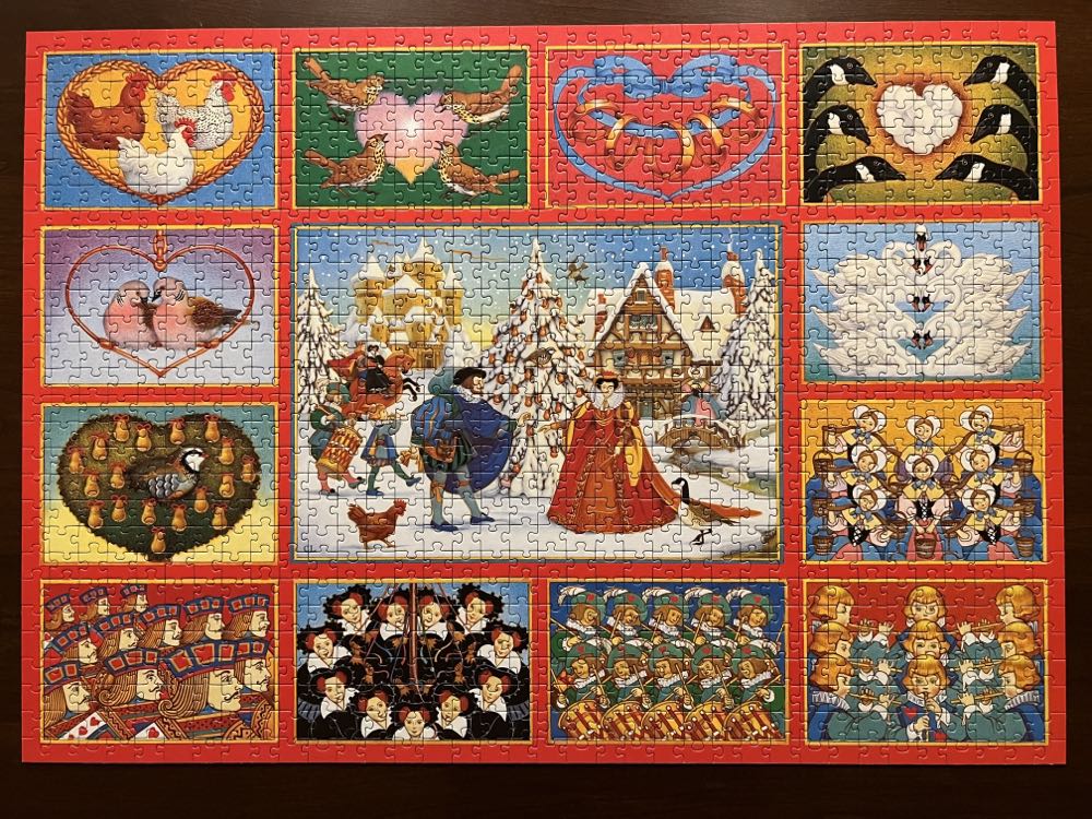 The Twelve Days of Christmas - Ravensburger puzzle collectible [Barcode 5012152454261] - Main Image 2